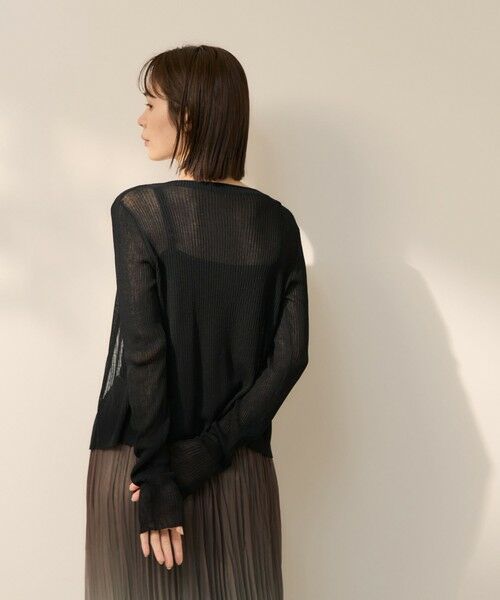 ketty / ケティ カーディガン・ボレロ | リネンフィールカーディガンキャミセット | 詳細3