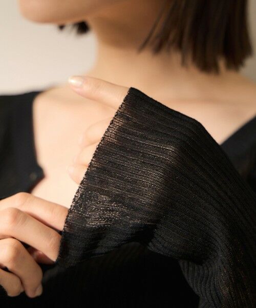 ketty / ケティ カーディガン・ボレロ | リネンフィールカーディガンキャミセット | 詳細4