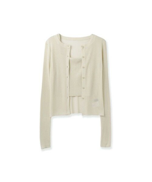 ketty / ケティ カーディガン・ボレロ | リネンフィールカーディガンキャミセット | 詳細13