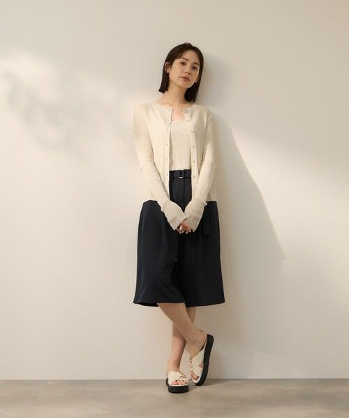 ketty / ケティ カーディガン・ボレロ | リネンフィールカーディガンキャミセット | 詳細11