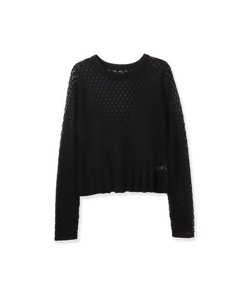 ketty / ケティ ニット・セーター | リネンフィールフリルヘムニットプルオーバー | 詳細4