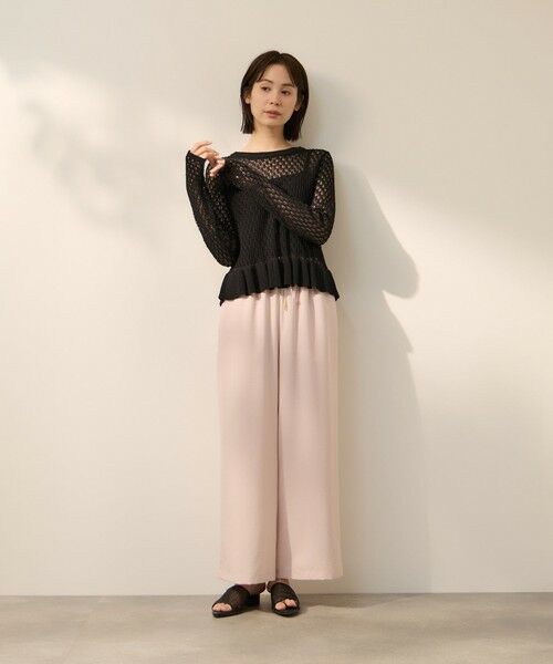 ketty / ケティ ニット・セーター | リネンフィールフリルヘムニットプルオーバー | 詳細2