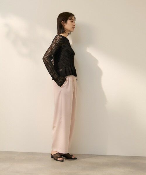 ketty / ケティ ニット・セーター | リネンフィールフリルヘムニットプルオーバー | 詳細3