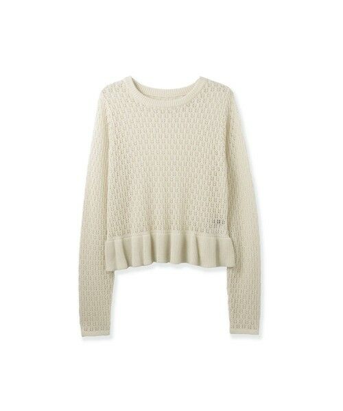 ketty / ケティ ニット・セーター | リネンフィールフリルヘムニットプルオーバー | 詳細12