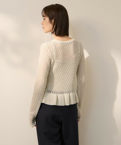 ketty / ケティ ニット・セーター | リネンフィールフリルヘムニットプルオーバー | 詳細8