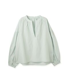 ketty / ケティ シャツ・ブラウス | ハイカウントタイプライターキーネックブラウス