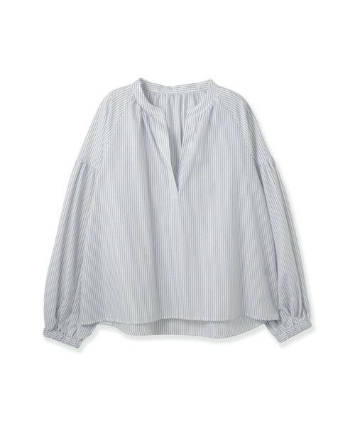 ketty / ケティ シャツ・ブラウス | ブロードストライプキーネックブラウス | 詳細7
