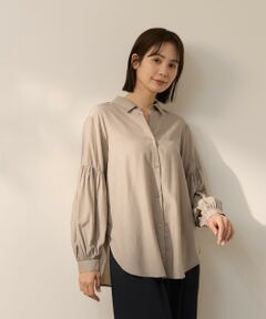 ketty / ケティ シャツ・ブラウス | TRローンバックヨークギャザーコクーンブラウス