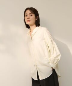 ketty / ケティ シャツ・ブラウス | TRローンバックヨークギャザーコクーンブラウス