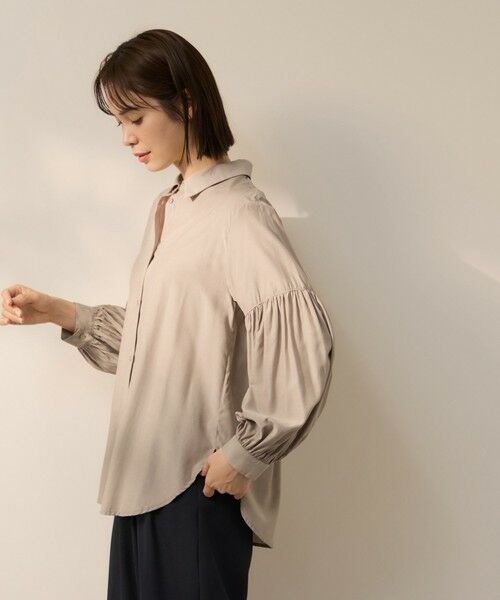 ketty / ケティ シャツ・ブラウス | TRローンバックヨークギャザーコクーンブラウス | 詳細2
