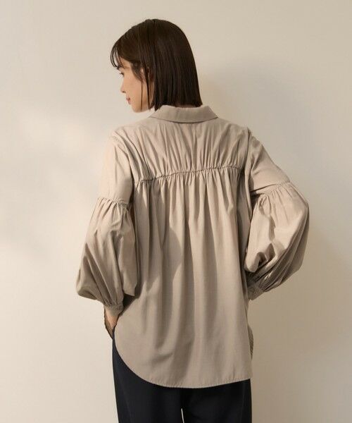 ketty / ケティ シャツ・ブラウス | TRローンバックヨークギャザーコクーンブラウス | 詳細3