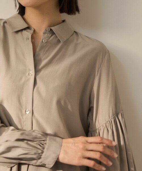 ketty / ケティ シャツ・ブラウス | TRローンバックヨークギャザーコクーンブラウス | 詳細4