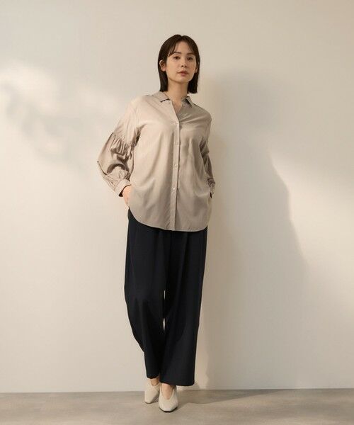 ketty / ケティ シャツ・ブラウス | TRローンバックヨークギャザーコクーンブラウス | 詳細6