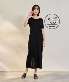 ketty / ケティ ロング・マキシ丈ワンピース | 《予約》【着るUVケア】フライスワンピース