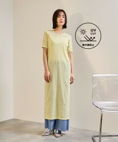 ketty / ケティ ロング・マキシ丈ワンピース | 《予約》【着るUVケア】フライスワンピース