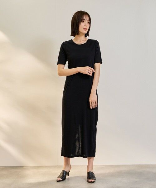 ketty / ケティ ロング・マキシ丈ワンピース | 《予約》【着るUVケア】フライスワンピース | 詳細1