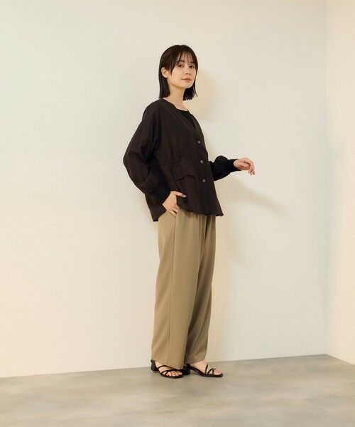 ketty / ケティ その他パンツ | 2WAYフルダルウエストサテンワイドパンツ | 詳細6