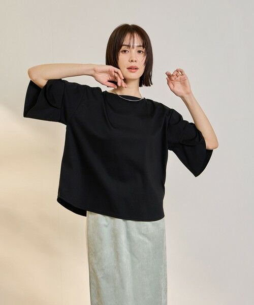 ketty / ケティ カットソー | 【涼。軽やかに。】デザイン袖Tシャツ | 詳細5