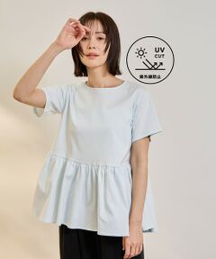ketty / ケティ カットソー | 【着るUVケア】ペプラム プルオーバー