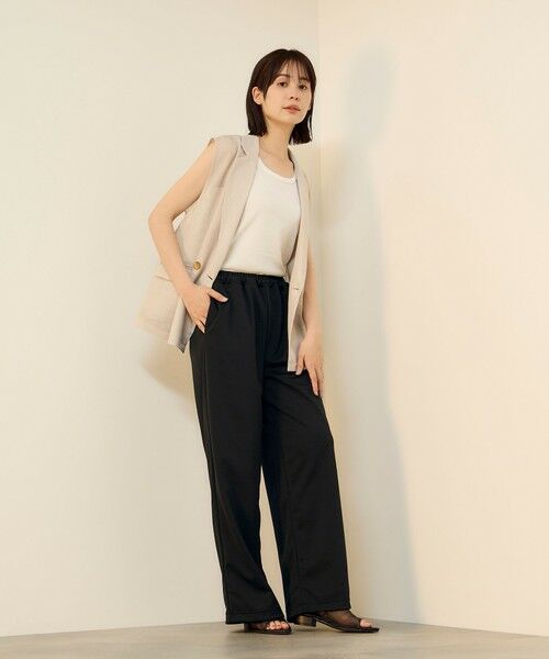 ketty / ケティ その他パンツ | 【Smart-Glow】ウエストゴムワイドパンツ | 詳細3