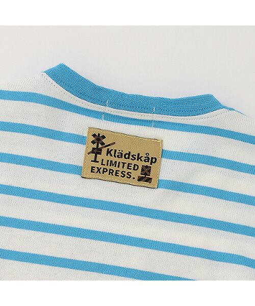 kladskap / クレードスコープ Tシャツ | 正面電車ボーダー半袖Tシャツ | 詳細7