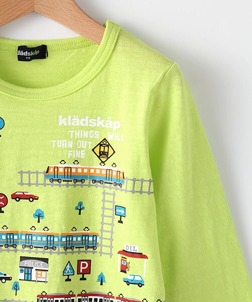 kladskap / クレードスコープ Tシャツ | 電車マップTシャツ | 詳細2