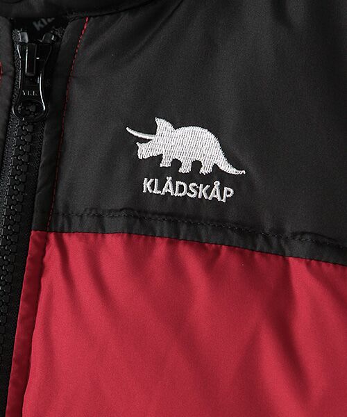 kladskap / クレードスコープ ダウンジャケット・ベスト | 恐竜刺しゅうフード内蔵型ダウンジャケット | 詳細2