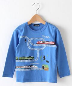 クマ電車Tシャツ