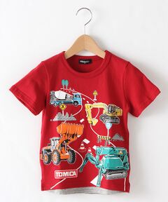 【トミカコラボ】働く車集合Tシャツ