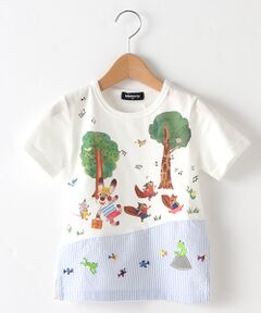 kladskap / クレードスコープ Tシャツ | コロボックルコラボ おさんぽプリントTシャツ