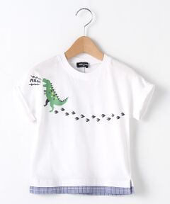 恐竜足跡Tシャツ