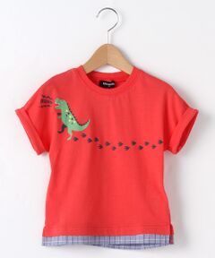 恐竜足跡Tシャツ