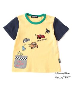 【DISNEY/PIXAR】 カーズデザイン フラッグリンガーTシャツ