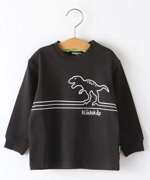 kladskap / クレードスコープ Tシャツ | 恐竜ライン刺しゅうTシャツ | 詳細6