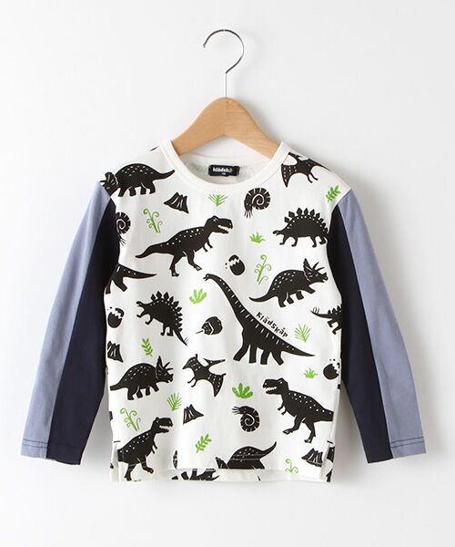 【タグ付き新品】クレードスコープ　恐竜　長袖&半袖Tシャツ　2枚セット　120
