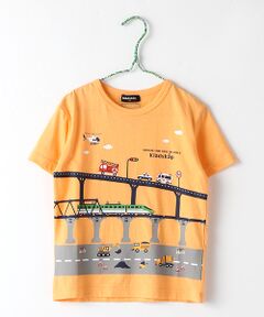 乗り物大集合Tシャツ