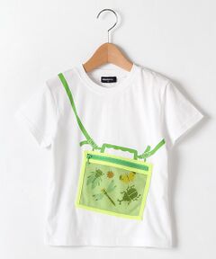 フェイク虫かごデザインTシャツ