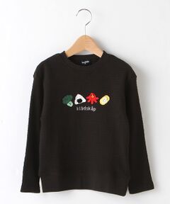 お弁当編みモチーフTシャツ