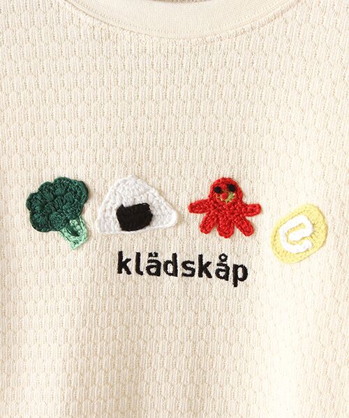 kladskap / クレードスコープ Tシャツ | お弁当編みモチーフTシャツ | 詳細4