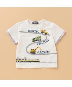 働く車×電車Tシャツ