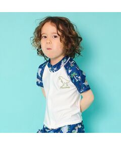 kladskap / クレードスコープ 水着・スイムグッズ | 恐竜柄半袖ラッシュガード【SWIM】