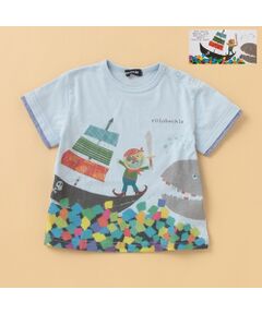 【コロボックルコラボ】 海賊トニー半袖Tシャツ