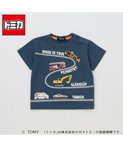 【トミカ】働く車半袖Tシャツ