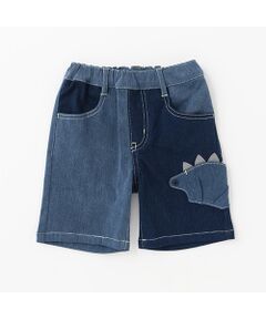 kladskap / クレードスコープ ベビー・キッズウエア | 恐竜ポケット切替5分丈パンツ