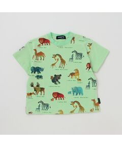 【科博】動物柄半袖Tシャツ