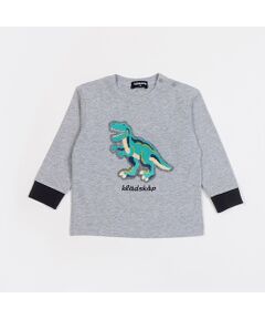 サガラ恐竜長袖Tシャツ