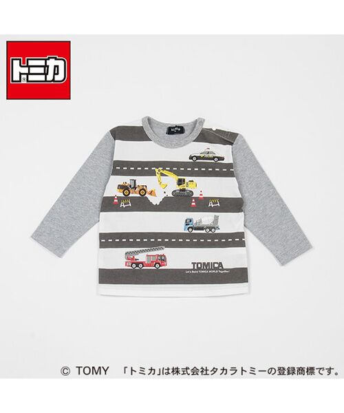 トミカ】長袖Tシャツ （カットソー）｜kladskap / クレードスコープ