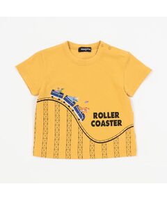 ジェットコースター恐竜半袖Tシャツ