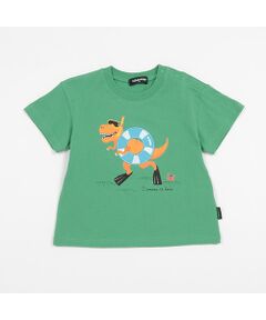 スイムザウルス半袖Tシャツ