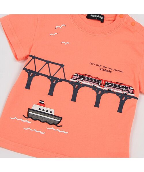 kladskap / クレードスコープ カットソー | 電車と鉄橋半袖Tシャツ | 詳細5
